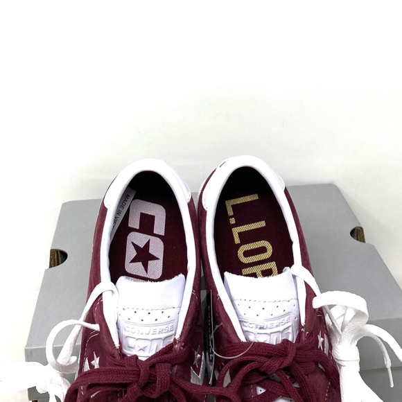 Converse CONS Louie Lopez Pro OX Low Top Bordeaux Suede Women's Sneakers 171329C - Picture 5 of 11